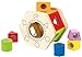 Hape Wooden Shape Sorter Toys| Montessori Educational Learning Toys for Preschoolers Ages 1 Years & Up