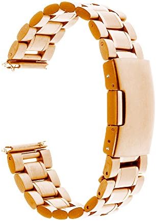 Galaxy Gear S3 Classic Band Loxan Premium Stainless Steel Replacement Smart Watch Band For Samsung Gear S3 Frontier and Gear S3 Classic Smartwatch, Rose Gold