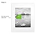 Golden State Art, 10 Pack Acid Free Photo Mats 11x14 for 8x10 Photos, Pre-gummed with Backing Boards, Cardboard Frame Mattes, Incudes Storage Bags (White)