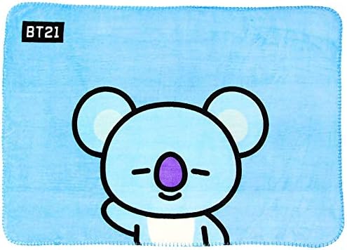 AILIENT BTS Plush Winter Warm Fleece Blanket Super Soft Patterned Blanket Comfort Caring Gift