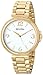 Bulova Women's 97L139 Analog Display Japanese Quartz Yellow Watch