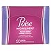 Pack of 8 - Poise Microliners Lightest Absorbency Long Length Incontinence Panty Liners, 50 count