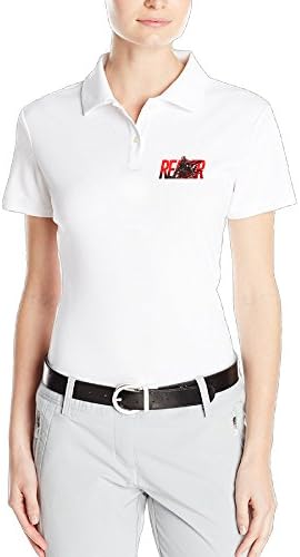 Deamoon Overwatch Reapers Women's Short Sleeve Polo Tee White Size M