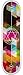 Bamboo Skateboards Geometricity Graphic Skateboard Deck with a Hybrid Bamboo Build