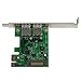 2 Port PCI Express (PCIe) SuperSpeed USB 3.0 Card Adapter with UASP - SATA Power - Dual Port USB 3 PCIe Controller