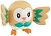 Takaratomy EX EMC-02 Pokemon Rowlet Mini Action Figur, 1.5-Inch