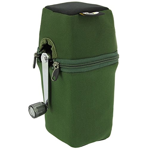 Ngt Pêche à La Carpe Amorce Meuleuse Système Avec Néoprène étui Et 10l Camouflage Amorce Chapeau Bob