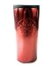 Starbucks RED Stainless Steel Coffee Tumbler Thermos Siren Logo (RED)