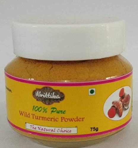 Mrittika 100% pure Wild Turmeric Powder 75g