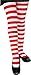 Red and White Striped Tights - Child - Accessories & Makeup