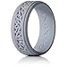 KAUAI Silicone Wedding Rings for Men. Elegant. Timeless. Leading Brand for Comfort & Design in Mens Bands. Active Crossfit Workout Gym Band. Classic Unisex Couples Ring