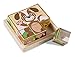 My First Wooden Cube Puzzle - Animals