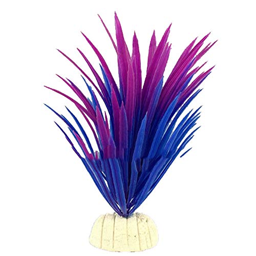 Godagoda Simulation Artificial Plastic Plants Aquarium Decor Water Weeds Ornament Plant Fish Tank Aquarium Grass 13cm