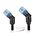J.CARP ON-Off Switch Bite Valve Tube Nozzle Replacement for Water Bladder (Black, 45°)