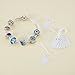 NBEADS Price Tags, 500 PCS Rectangular White String Marking Tags Gift Tags Jewelry Price Tags Clothing Display Tag Price Label Design Blank White 23X13mm