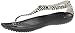 Crocs Women's Sexi Wild Flip Croslite Slip On Sandal Gold/Black