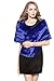 luxury Bridal Party Evening/Wedding Faux Fur Shawl Wrap Stole-S51(More Colors)
