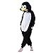 NEWCOSPLAY Unisex Children Penguin Pyjamas Halloween Costume (10-Height 56-59