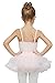 Girls' Flutter Sleeve Skirted Leotard