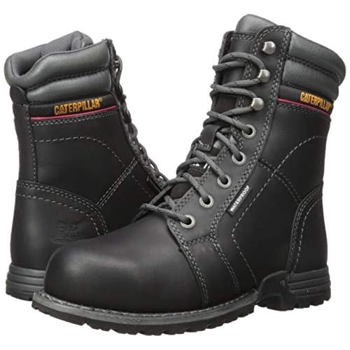 caterpillar women's echo waterproof steel toe boots