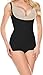 La-Reve Womens Shapewear Bodysuit Panty Body Shaper with Tummy Control Slimmer, Large, Black