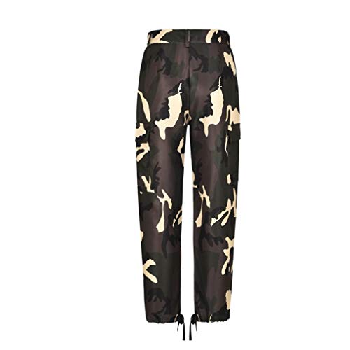 Molyveva Women Camouflage Casual Pants Joggers Trousers Hip Hop Rock Trousers - Thumbnail 7