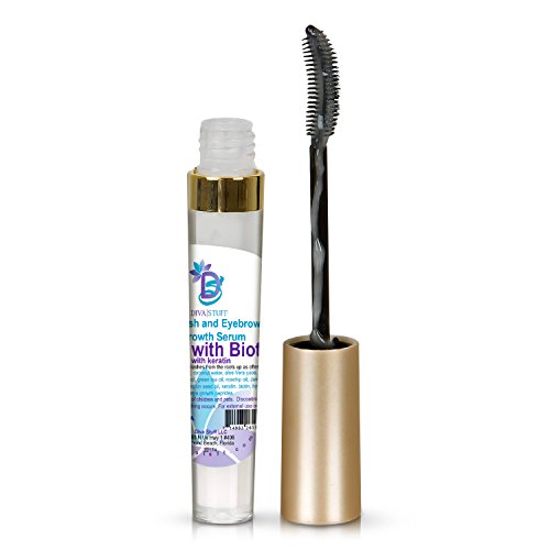 Diva Stuff Bold with Biotin, Eyelash and Eyebrow Growth Serum, Grow Healthy, Long Lashes & Fuller Eyebrows, Naturally Enhances Appearance & Growth