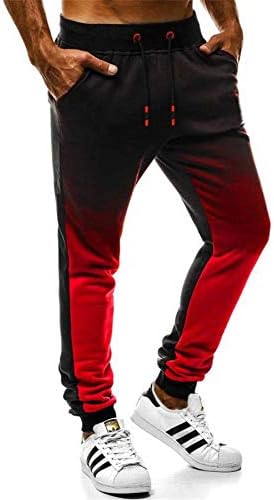 カーゴパンツ ジョガー メンズ スキニー テーパード スウェットパンツ ズボン スリム ジムパンツ トレーニング用 商舗 ロングパンツ グラデーション