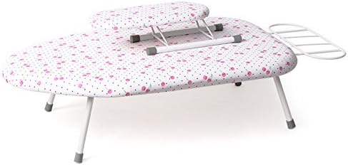 Ironing board QFFL Desktop Foldable 8 colors optional 60 * 36cm Garment Steamer (Color : H)