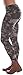 Zenana Women's Cotton Spandex Jersey Camouflage Leggings, Olive-Medium