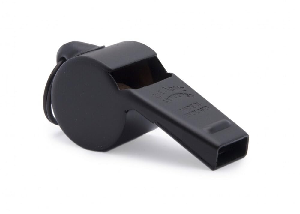 ACME Thunderer Whistle No. 58.5 in Elegant Matte Black | Referee and Sports Whistle