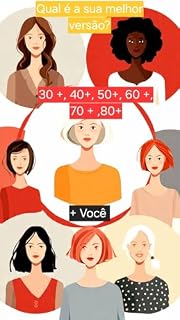 Livro QUAL É A SUA MELHOR VERSÃO? 30+,40+,50+,60+,70+,80+,...+ VOCÊ!