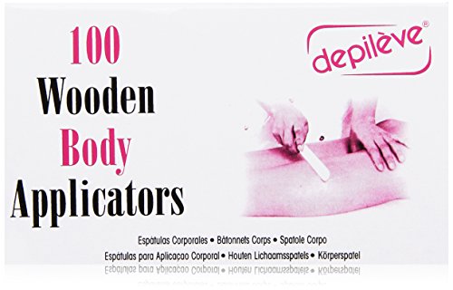 Depileve Wooden Body Applicators, 8 Ounce