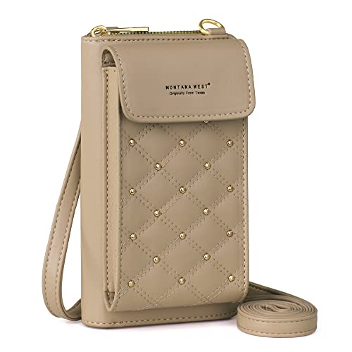 Montana West Small Crossbody Cell Phone Purse For Women RFID Blocking