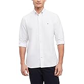 Tommy Hilfiger Mens Long Sleeve Button-Down Oxford Shirt in Regular Fit