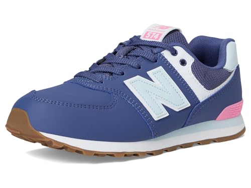 New Balance Kid's 574 V1 Lace-Up Sneaker, Dream State/Frosted Glass, 5 M Big Kid Image