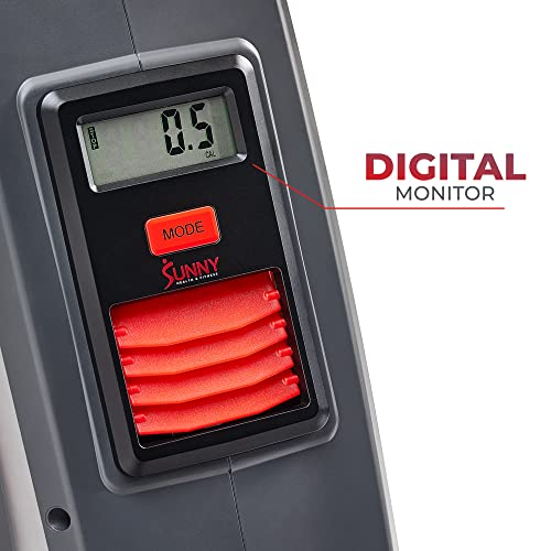 Sunny Health & Fitness Air+ Rowing Machine with Exclusive