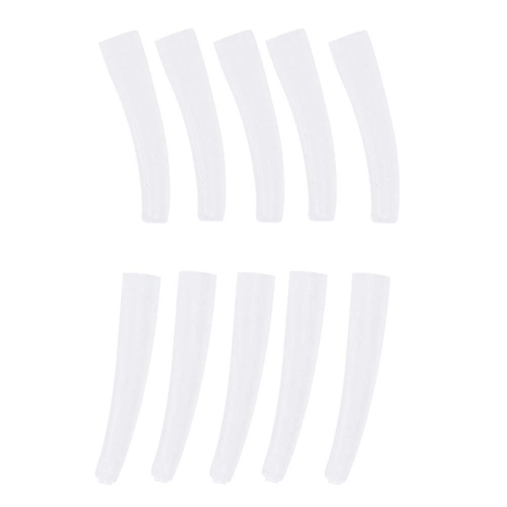 Tweezers Protective Cover, Elbow Plastic Tweezers Protective Cover Anti-dust Non-slip Eyelashes Grafting Tool Made of Soft Silicone Material, Eco-friendly and durable in use