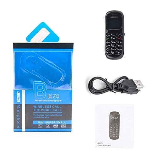 Unlocked Bluetooth Mini Mobile PhonesBM70 GSM Bluetooth Handset Phone