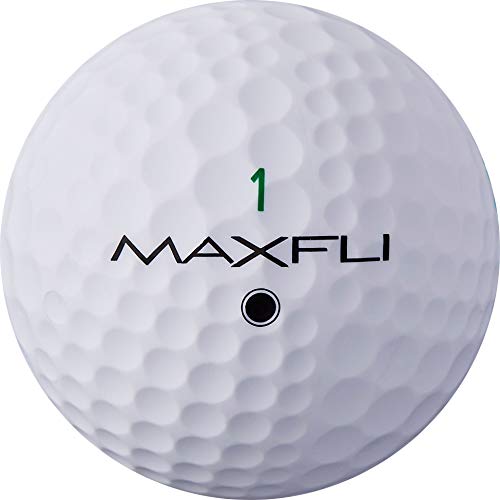 Maxfli StraightFli Matte White Golfbälle