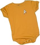 Star Trek Command Gold Uniform Infant One-Piece