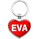 Metal Keychain Key Chain Ring I Love Heart Names Female E Espa - Esther