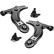 Detroit Axle - Front Lower Control Arms + Ball Joints Assembly Replacement for Volkswagen Beetle Golf Jetta - 4pc Set