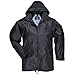 Portwest Mens Classic Rain Jacket (S440) (L) (Black)