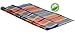 SouvNear Beach Yoga/Exercise/Picnic Mat - Multipurpose Folding Extra Long and Wide Straw Floor Mat