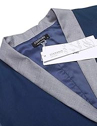 COOFANDY Men's Formal Jacket Suit Vest V-Neck