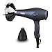 JINRI Hair Dryer for Professional Salon Faster Drying, Hair Blow Dryer with Negative Ion 2 Speed and 3 Heat Setting Ceramic Hair Dryer,DCMotor Blow dryer with Concentrator,ETL Certified (Blue)