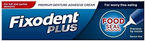 Fixodent Plus Denture Adhesive Cream Food Seal 35ml