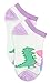 Peppa Pig Girls 6 pack Socks (4-6 Toddler (Shoe: 7-10), Peppa No Show Multi)