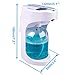 Automatic Foaming Soap Dispenser by RICKYAARON Brand - Concise Design - Perfect for Bathroom and Kitchen - 16.9oz Capacity - White - SD-500